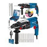 Schatz Profesyonel 850W Metal Şanzıman 2-28MM Kırıcı Delici Hilti Elektrikli Darbeli Matkap + 15 Uç