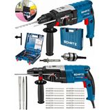 Schatz Profesyonel 850W Metal Şanzıman 2-28MM Kırıcı Delici Hilti Elektrikli Darbeli Matkap + 20 Uç