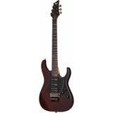 Schecter Banshee-6 FR SGR Walnut Satin Elektro Gitar