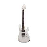 Schecter C-6 Deluxe Elektro Gitar (Satin White) - Beyaz