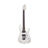 Schecter C-6 FR Deluxe Elektro Gitar (Satin White) - Beyaz