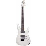 Schecter C-6 FR Deluxe Elektro Gitar (Satin White)