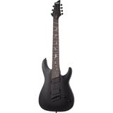 Schecter Damien-7 Multiscale 7 Telli Elelktro Gitar (Mat Siyah)