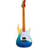 Schecter Jet JS-450 Tbl Elektro Gitar (Transparent Blue)