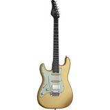 Schecter Nick Johnston Traditional Hss 10TH Anniversary Solak Elektro Gitar (Atomic Saffron)