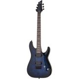 Schecter Omen Elite-6 See Thru Blue Burst Elektro Gitar