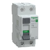 Schenider Elektrik Kaçak Akım Koruma Rölesi, Easy9 Pro, AC Tipi, 30mA, 2-Kutup, 40A.