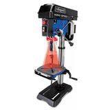 Scheppach 5906807901 Tischbohrmaschine DP18VARIO, + Positionslaser ve LED, ayarlanabilir devir sayısı, ahşap, metal ve plastik için, devir sayısı 440 – 2580 DK-1, 550 W, 230 V