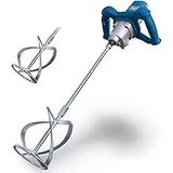Scheppach 5907803901 El Mikseri/Karıştırıcı Pm1600, Harç, Sıva Renk Karışımı Için Ideal, Ergonomik El Tutma Yerleri, Ayarlanabilir Ruehrgeschwindigkeit, 2-Vites Dişlisi, Motor: 1600 W, W, 230 V