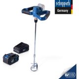 Scheppach BC-PMX100-X 4.0AH Tek Akülü Boya ve Harç Karıştırıcı - 5907806400 - Gri