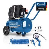Scheppach HC25SI Sessiz Kompresör 1100 W 8 Bar 24 Lt - 5906140901