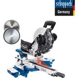 Scheppach HM254 Gönye Kesme Makinası 254 mm 2200 Watt - 5901216901 Güçlü Kesim Kapasitesi Alüminyum Yapı