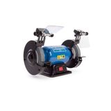 Scheppach SM150L Zımpara Taşlama Motoru, Masa Tipi, 150 mm, 0,37 kW