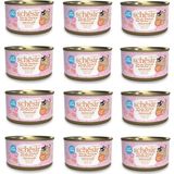 Schesir 12x70 gr Baby Cat Tavuklu ve Somonlu Yavru Kedi Konservesi