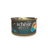 Schesir 12x80 gr After Dark Sos İçinde Tavuklu ve Bıldırcın Yumurtalı Tahılsız Yetişkin Kedi Konservesi