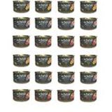 Schesir 24x80 gr After Dark Pate 3 Çeşit Karma Kedi Konserve