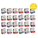 Schesir 24x85 gr Karışık Karma Kedi Maması