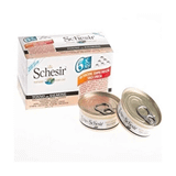 Schesir 6x50 gr Multipack Somonlu Konserve Kedi Maması