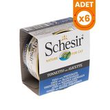 Schesir 6x85 gr Ton Balıklı ve Ringa Balıklı Jöleli Konserve Kedi Maması