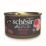 Schesir 80 gr After Dark Tavuk ve Biftekli Yetişkin Kedi Konservesi