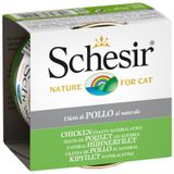 Schesir 85 gr Tavuk Etli Fileto Konservesi Yetişkin Kedi Maması
