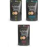 Schesir After Dark 3 Çeşit Karma Pouch Kedi 3x80 gr Yaş Mama