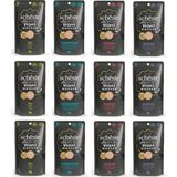 Schesir After Dark 4 Çeşit Karma Pouch Kedi 12x80 gr Yaş Mama
