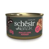 Schesir After Dark 80 gr Tavuklu ve Sığırlı Et Suyunda Kedi Konservesi