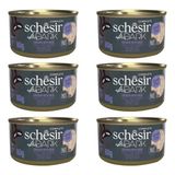 Schesir After Dark Pate Tavuklu ve Ördekli Konserve Kedi Maması 80 gr 6'lı