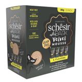 Schesir After Dark Pouch Karışık Çeşitli Tahılsız Yetişkin 12x80 gr Kedi Konservesi