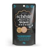 Schesir After Dark Tavuk ile Bıldırcın Yumurtası Mus Yetişkin Kedi Pouch 80g