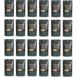 Schesir After Dark Tavuk ve Bıldırcın Yumurtalı Pouch Mousse Kedi Yaş Mama 80 gr 24 Adet