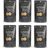 Schesir After Dark Tavuk ve Ördekli Pouch Kedi 6x80 gr Yaş Mama
