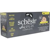 Schesir After Dark Tavuk&Bıldırcın Yumurtası&Sığır&Ördek Et Suyunda Pate Yetişkin Kedi Kons