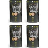 Schesir After Dark Tavuklu Pouch Kedi 4x80 gr Yaş Mama