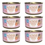 Schesir Baby Tavuklu Ve Somonlu Konserve Yavru Kedi Maması 70 gr 6lı