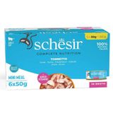 Schesir Box Ton Balıklı Pişirme Suyunda 6x50 gr Kedi Konservesi