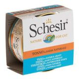 Schesir Cat Broth Naturel Sauce Ton Balıklı 70 gr Kedi Konservesi