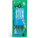 Schesir Cat Stix Ton Balıklı Krema Kedi Ödülü (6X15GR) (STT:09/2026)