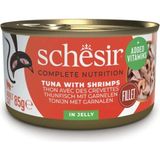Schesir Jelly Ton Balıklı ve Karidesli 85 gr Yetişkin Konserve Kedi Maması