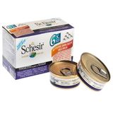 Schesir Jöle İçinde Sığır Etli 50 gr x 6 Adet Yetişkin Kedi Konservesi