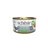 Schesir Jöle İçinde Ton Balıklı ve Kalamarlı Yetişkin 70 gr Kedi Konservesi