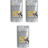Schesir Pouch Exigent Tavuk ve Ördek Karaciğerli Kedi Yaş Maması 70 Gr. x 3 Adet