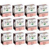 Schesir Somon Balıklı Doğal Yaş Kedi Maması 85 gr x 12
