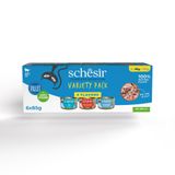 Schesir Tam ve Dengeli Fillet Kedi Konservesi 6 Al 5 Öde Yetişkin Kediler İçin Yaş Mama
