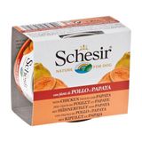 Schesir Tavuklu ve Papayalı 150 gr Yaş Köpek Maması