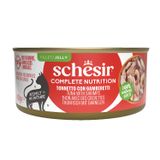 Schesir Ton Balığı ile Karidesli Jöle İçinde 140 gr Kedi Konservesi