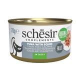 Schesir Ton Balıklı ve Kalamarlı Jöle İçinde 70 gr Kedi Konservesi