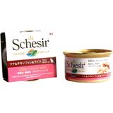Schesir Ton Balıklı ve Ringalı Balıklı 85 gr Yetişkin Kedi Konservesi