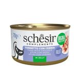 Schesir Ton ve Orfoz Balıklı Jöle İçinde 70 gr Kedi Konservesi